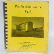 Pacific Hills Lutheran Church Pantry Cookbook Omaha NE Spiral Bound VTG 1975 - £10.02 GBP