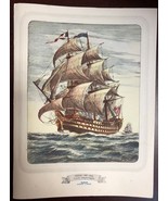 HOME LINES vintage M.S. Italia Dinner Menu February 8, 1957 Ocean flagsh... - $13.56 CAD