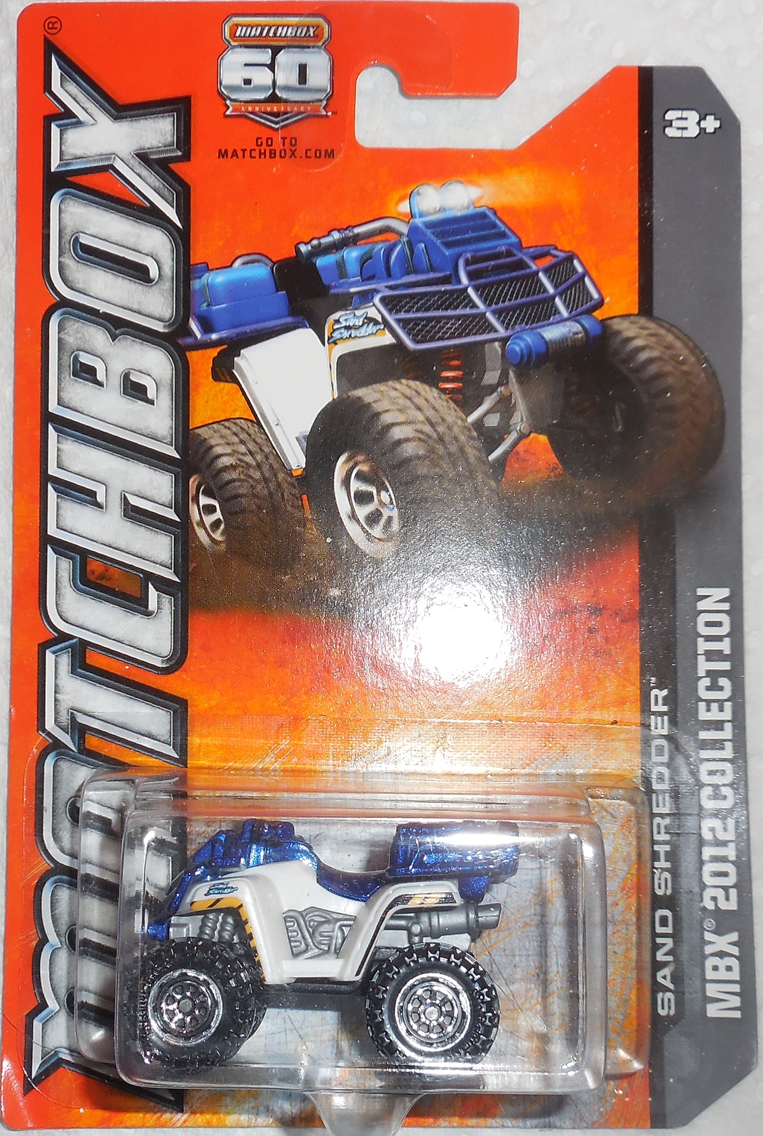 Primary image for Matchbox 2012 MBX 2012 Collection "Sand Shredder" Mint Vehicle On Sealed Card