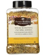 Steak Seasoning Farmer Brothers (No MSG Added) 1.75 LB # 141420 top quality - $45.38 CAD