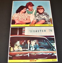 2 1976 Rod Amateau  Movie DRIVE-IN Lobby Cards Lisa Lemole Glenn Morshower - $19.95