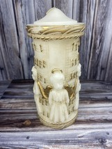 VTG Angel Christmas Choir Caroling Carolers Candle 20 oz Pillar Candle - 3 x 7  - $9.74