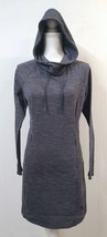 Kuhl WM Small Heathered Gray Hoodie Dress W/ Pockets Athleisure Loungewear - £14.89 GBP