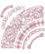 REDESIGN WITH PRIMA CLEAR CLING DECOR STAMP – CURVED ACCENTS  - $26.95