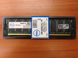 Genuine Dell 1GB PC3200 Memory Dimension 1100 2400 3000 4600 8300 B110 Optiplex - £31.92 GBP