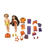Polly Pocket Dolls With Rick &amp; Lila Dolls, Clothing, Shoes, &amp; Accessorie... - $17.95