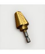 8 steps HSS Titanium Step Drill Bit 9/16&quot;&quot; to 1&quot; w/ Quick Change 1/4” Shank - $15.68 CAD