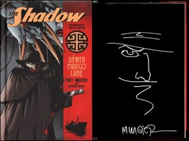 Matt Wagner SIGNED The Shadow Death of Margo Lane LE Variant Cover Original Art - £194.75 GBP
