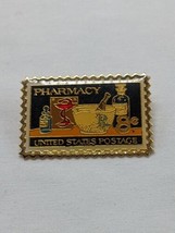 Pharmacy United States Post Office 8¢ Postage Pinback - $32.07