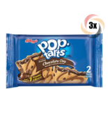 3x Packs Kellogg&#39;s Pop Tarts Frosted Chocolate Chip Toaster Pastries | 3... - $21.21 CAD