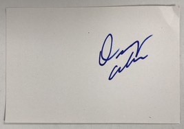 Danny Aiello (d. 2019) Signed Autographed 4x6 Index Card - £15.87 GBP