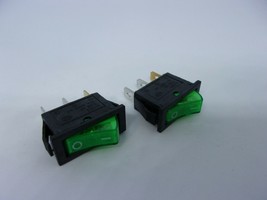 2x Pack CQC KCD3 T105 85 16A 250V AC 3 Pins 2 Positions Rocker Switch IO Power - £8.90 GBP