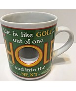 Papel Freelance Coffee Tea Mug Cup Life Is Like Golf Hole Novelty Collec... - £9.13 GBP