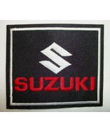 Suzuki Patch~Biker~Motorcycle Racing~3 5/8&quot; x 3 1/8&quot;~Embroidered~Iron or... - £3.50 GBP