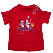 First Impressions Nautical Ahoy Mates Dog Bicycle Tee Red 18 Month New - £7.05 GBP