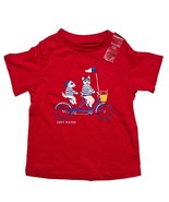 First Impressions Nautical Ahoy Mates Dog Bicycle Tee Red 18 Month New - £6.88 GBP