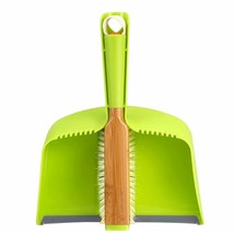 Full Circle Clean Team Brush &amp; Dustpan Set, Green - $28.61