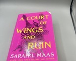 A Court of Wings and Ruin Sarah J. Maas Paperback Book - $12.86