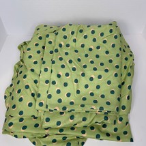 Pillowfort Green Polka Dot Sheet Set for Double Bed 2 Pillowcases Flat &amp;... - $25.45 CAD