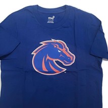 NCAA Boise State Broncos Team Logo Short Sleeve T-Shirt Youth Boys L 14/16 Royal - $10.37