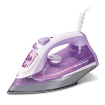 Hamilton Beach Steam Iron with Extra-Glide Nonstick Soleplate, Fast Heating, Ant - £35.50 GBP