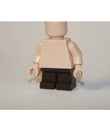 Small Child Short Brown Mini Legs Minifigure US - $2.91