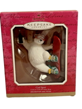 Cool Sport COCA-COLA Polar Bear Keepsake Ornament Hallmark 2001 - $7.92