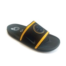 Nike Offcourt Slide Sandal Pittsburgh Steelers Mens Size 10 Cushioned Strap - £30.26 GBP