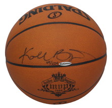 Kobe Bryant Autographed 2008 MVP Logo Lakers Official Game Basketball UDA LE 224 - £7,190.60 GBP