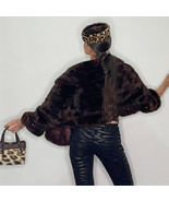 Mink Fur Shrug Coat LUSCIOUS! 1940s 1950s, Make offer welcome! - €661,21 EUR