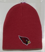 NFL Team Apparel Licensed Arizona Cardinals Red Winter Cap - £14.33 GBP