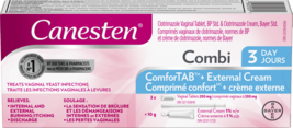 Canesten Combi 3 Day ComforTAB Yeast Infection Treatment -Canada- Free S... - £29.68 GBP