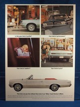 Vintage Magazine Ad Print Design Advertising Pontiac LeMans - $32.17