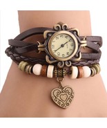 Heart Vintage Wrap Watch - £17.57 GBP