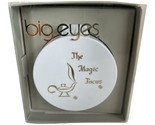 The Magic Focus Big Eyes Compact Mirror White Purse Size With Box Vintage - $41.80