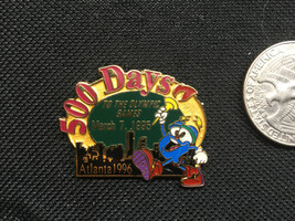 Izzy - Atlanta 1996 Olympic Mascot Pin - 500 Days To The Olympic Games - $9.22