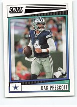 2022 Score #225 Dak Prescott NM-MT Cowboys ID:48577 - $2.47