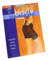 Body Enhancers Shaper Tummy Hips Thighs Seamless with Firm Control Nude XXL 2XL - £9.19 GBP