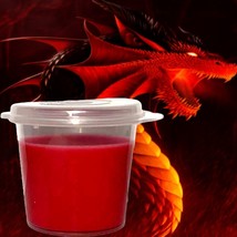 Dragons Blood Scented Soy Wax Candle Melts Shot Pots, Vegan, Hand Poured - £12.89 GBP+