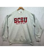 Vintage St Cloud State University SCSCU Huskies Sweatshirt FOTL Plaid Ad... - $69.08 CAD
