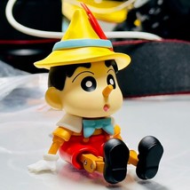 CS 8cm Crayon Shin-chan Pinocchio Figure Model Anime Collection Toys Doll Toy Gi - £21.40 GBP