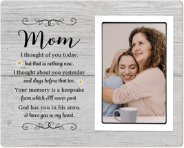 Mom Memorial Picture Frames, Memorial Gifts for Loss of Mother, Sympathy Gifts f - £24.57 GBP