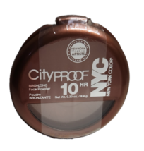 NYC City Proof 720 Sunny Bronzing 10hr Face Powder Bronzer New York Colo... - $34.65