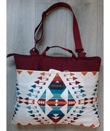 Pendleton Blanket 60x72 Packable Geometric Aztec Tribal Print Camping Ou... - $34.66 CAD