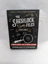 The Sherlock Files Demo Deck Whereabouts Unknown - $8.90