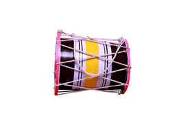 Baby Dholak Musical Instrument Dholki Plastic With hand drum dhol Multi ... - £46.41 GBP