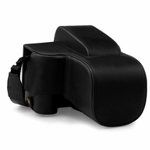 MegaGear Ever Ready Leather Camera Case Compatible with Nikon Coolpix P950, Blac - £68.52 GBP