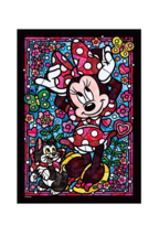 Tenyo Disney Jigsaw Puzzle - Stained Art 266 Pieces - Lady Pink Minnie (... - £36.95 GBP