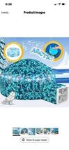 W&amp;O Arctic Camo Aerodome with LED Lights &amp; Sound Inflates itself NEW DEN... - $44.99