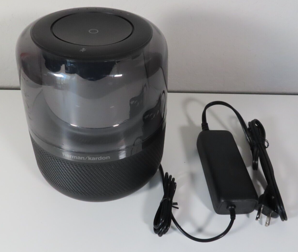 HARMAN KARDON ALLURE Alexa-powered speaker w built-in amplifier 360 degree sound - $148.46